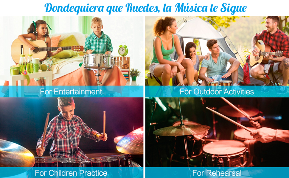 Built-in Speakers, Ideal for Kids, Students, Beginners, Enthusiasts