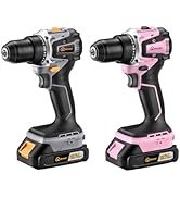 Aowei Power Cordless Drill/Driver, Electric Screwdriver - with 2.0Ah Batteryand Charger,Keyless 3...