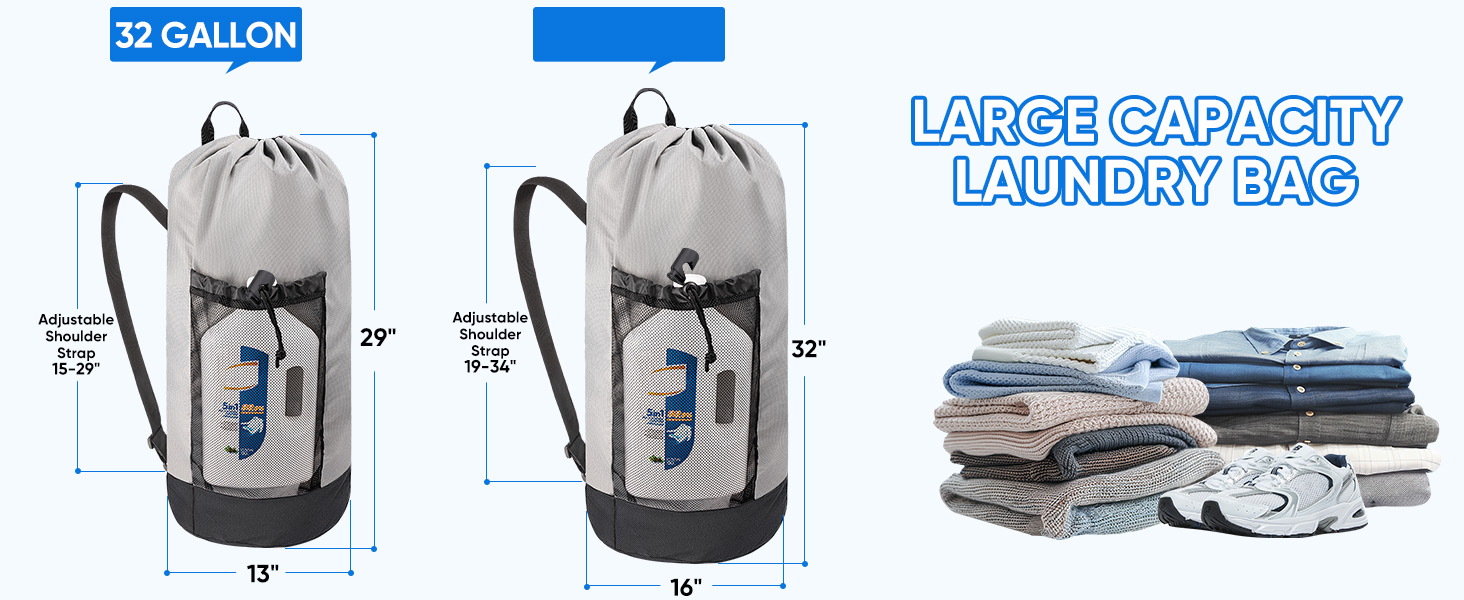 laundry backpack