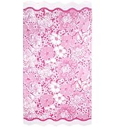 Lilly Pulitzer Oversized Pool/Beach Towel, 40 x 72, Large Cotton Patterned Towel with Scalloped E...