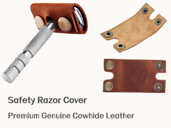 Leather Razor Cover