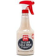 Griot’s Garage Leather 3-in-1 Spray, Cleaner and Conditioner for Leather and Vinyl, Car Seats and...