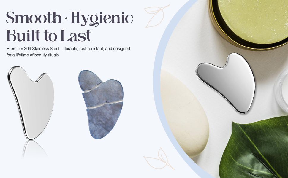 stainless steel gua sha
