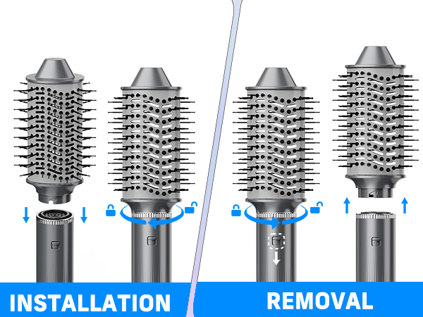 hair dryer brush