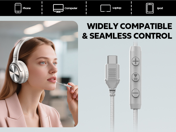 headphones usb-c over ear