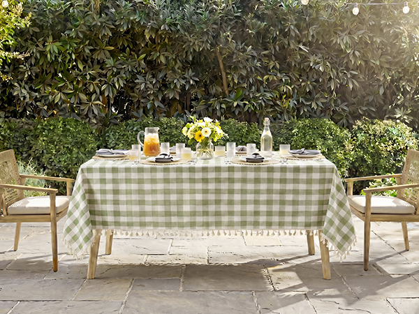 spring tablecloth