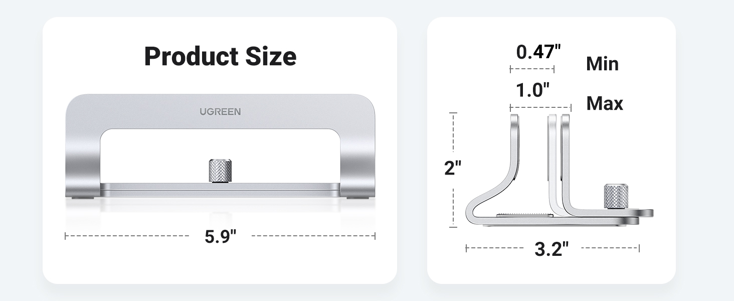 vertical macbook stand