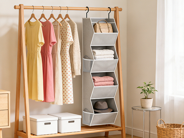 hanging closet organizer