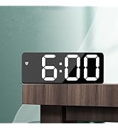 Digital Clock Alarm Wall Clock Clocks for Bedrooms Digital Alarm Clock Small Digital Clock Bedroo...
