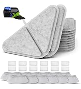 12 Pack Filters Replacements for Automatic Pet Fountains,230oz/7L Dog Multiple Filtration Dog dis...