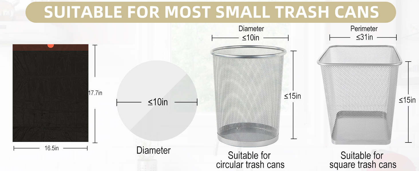 trash can bags