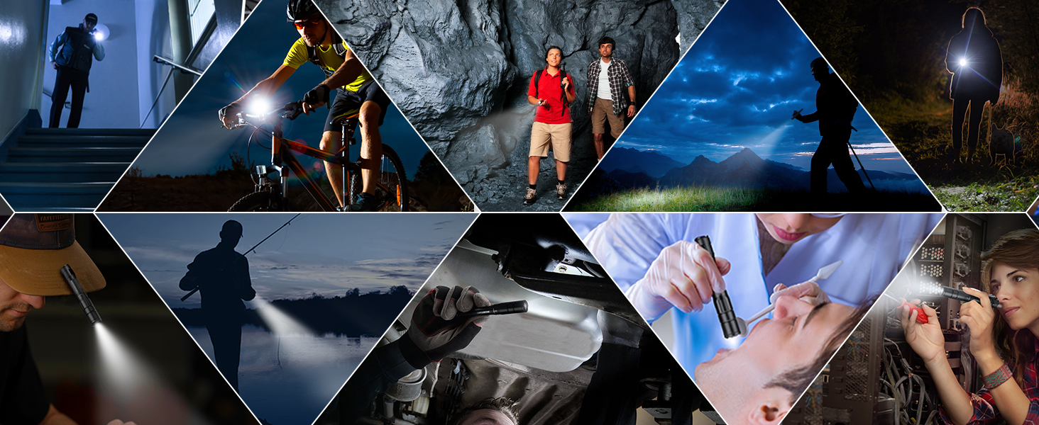 WORKPRO Rechargeable Mini Flashlight