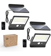 Philips Solar Security Light Outdoor LED 6500K, Solar-Powered Flood Light w/PIR Motion Sensor, Re...