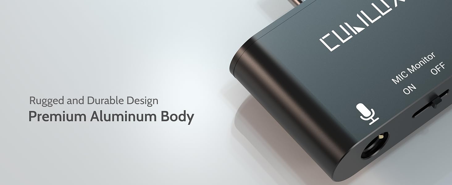 Premium Aluminum Body