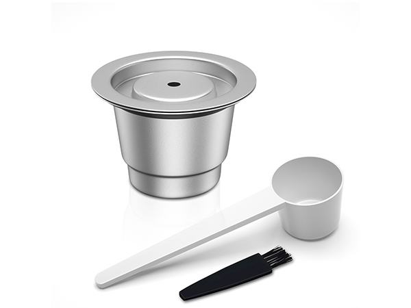 nespresso original reusable pods capsulas cafe refillable coffee stainless steel capsule pod reuse