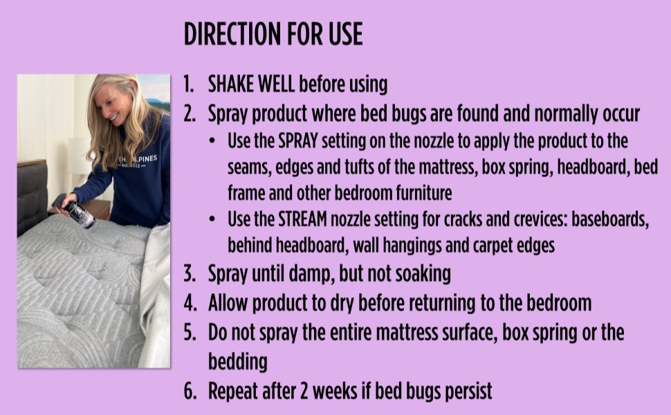 Grandpa Gus Natural Bed Bug Killer Spray