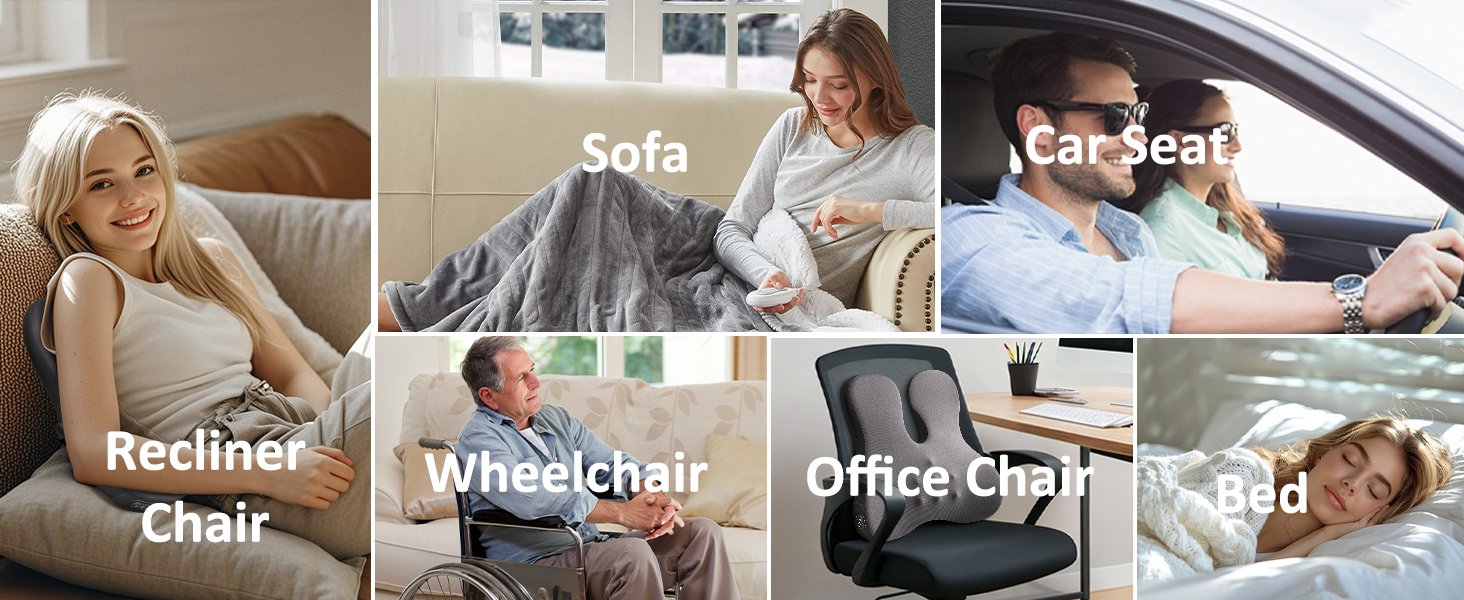 back support for car seat driver