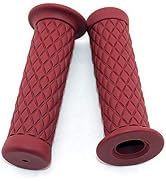 Motorcycle Grips Non Slip Rubber Bar End Thruster Grip 7/8" 22mm 24mm Motorcycle Comfort Hand Han...