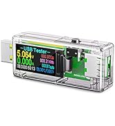 USB 3.0 Tester, Eversame IPS Color Display Digital Multimeter Voltmeter Current and Voltage Monit...