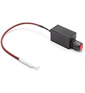 Patio Heater Electronic Push Button Pluse Igniter &amp; Wire Patio Heater Replacement Parts, Glass Tu...