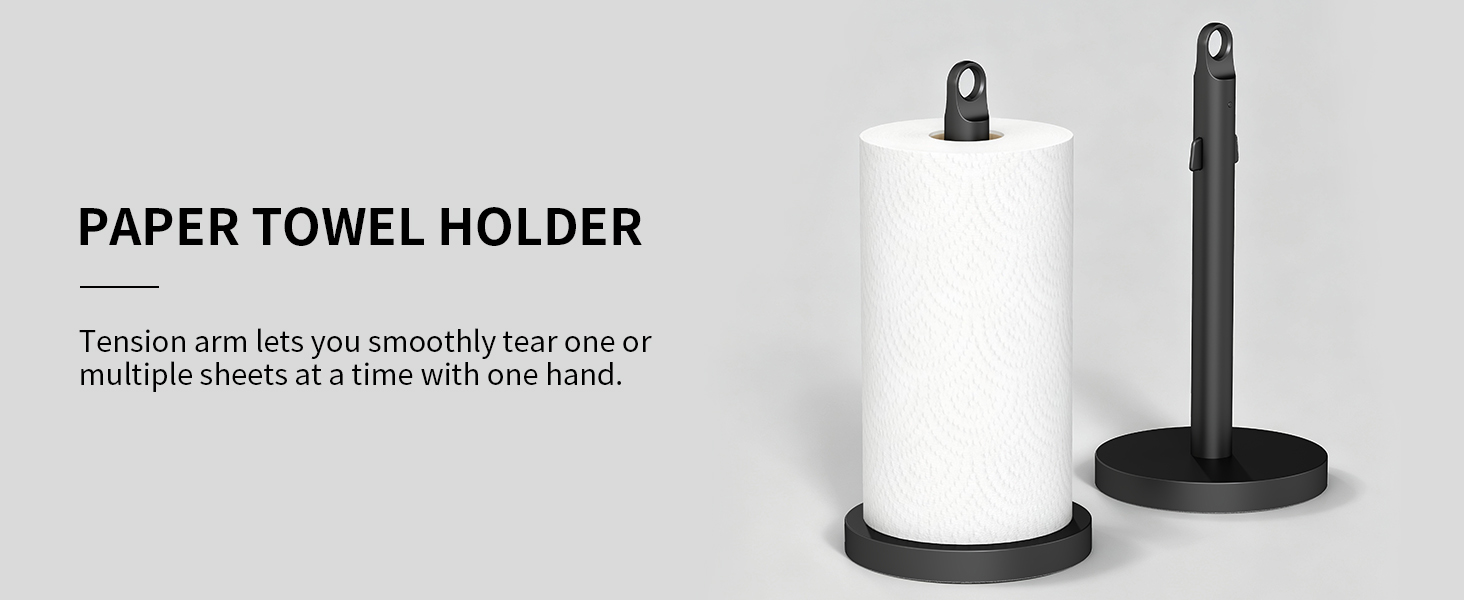 Paper Towel Holder Countertop for Kitchen