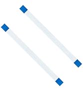 Mcbazel 2-Pack 12 Pin Power Button Flex Ribbon Cable Charging Board Flex Cable Replacement for PS...