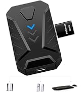 Joso Keyboard and Mouse Adapter for PS5, 1000Hz Ultra-Low Lag Keyboard Adapter for Playing P5 Gam...