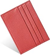 URAQT Credit Card Holder Wallet, RFID Blocking Leather Ultra Slim Wallet, Thin Minimalist Credit ...