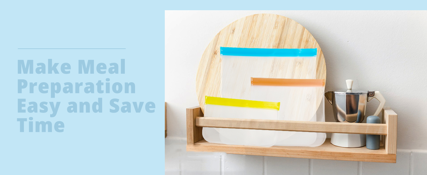 silicone bags reusable storage