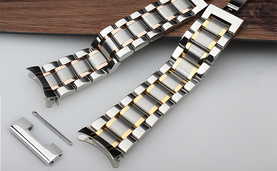 cured end watch band
