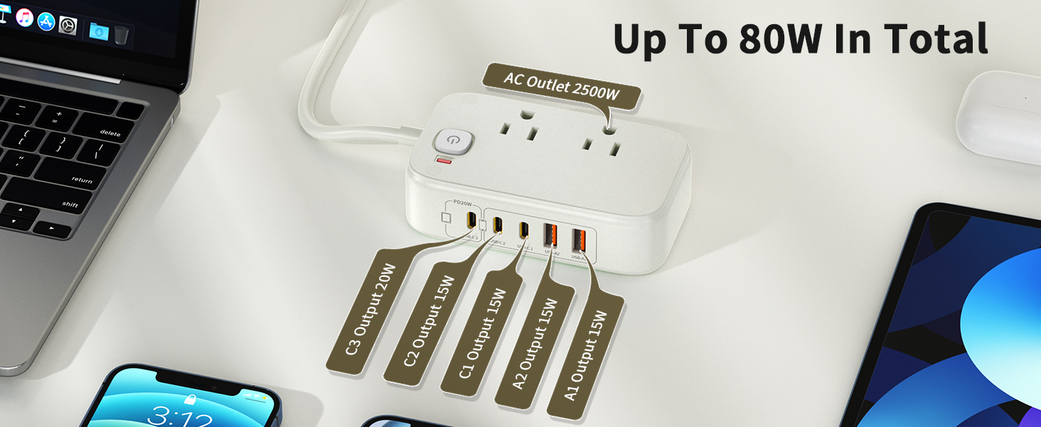 USB C Charging Station