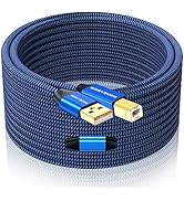 GOSYSONG Printer Cable 50ft, Active USB Printer Cable 2.0 Type A to Type B Cable, High Speed Long...