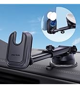 pop-tech Car Phone Mount for Pop Socket: Suction Cup Cell Phone Holders for Automobile Dashboard ...