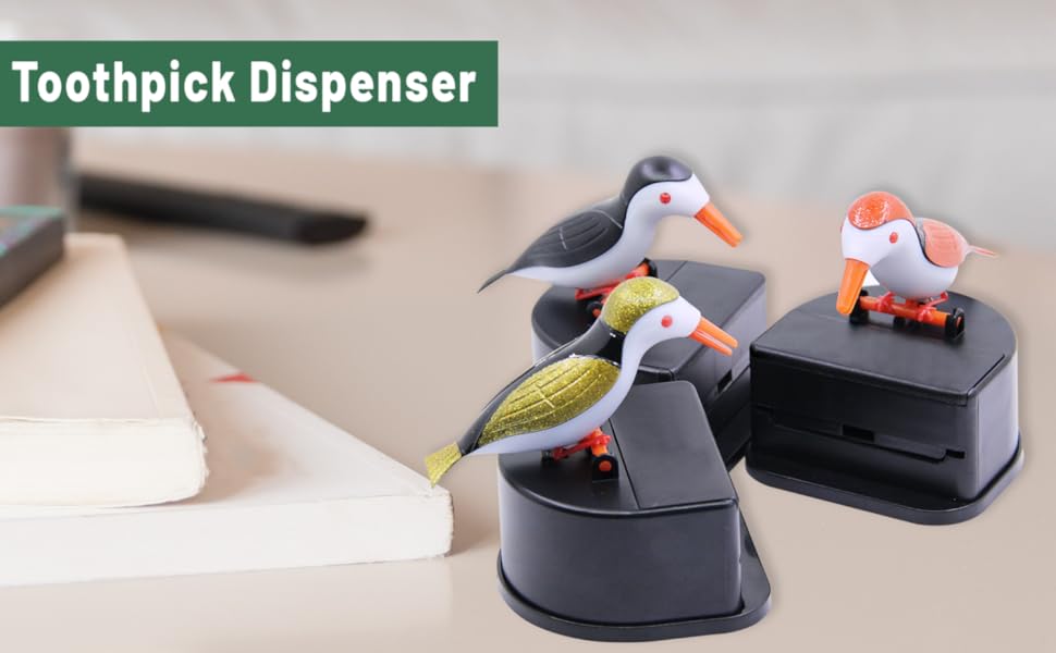 Toothpick Dispenser(Black)-6