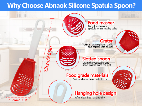 colander strainer spoon