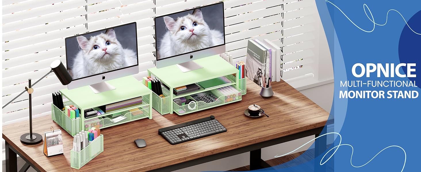 monitor stand for desk organizers and accessories computer stand riser office organization desktop 