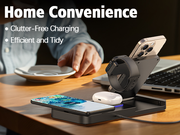 7 in 1 Wireless Charging Station