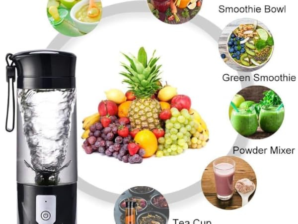 Multi-functional portable juice machine