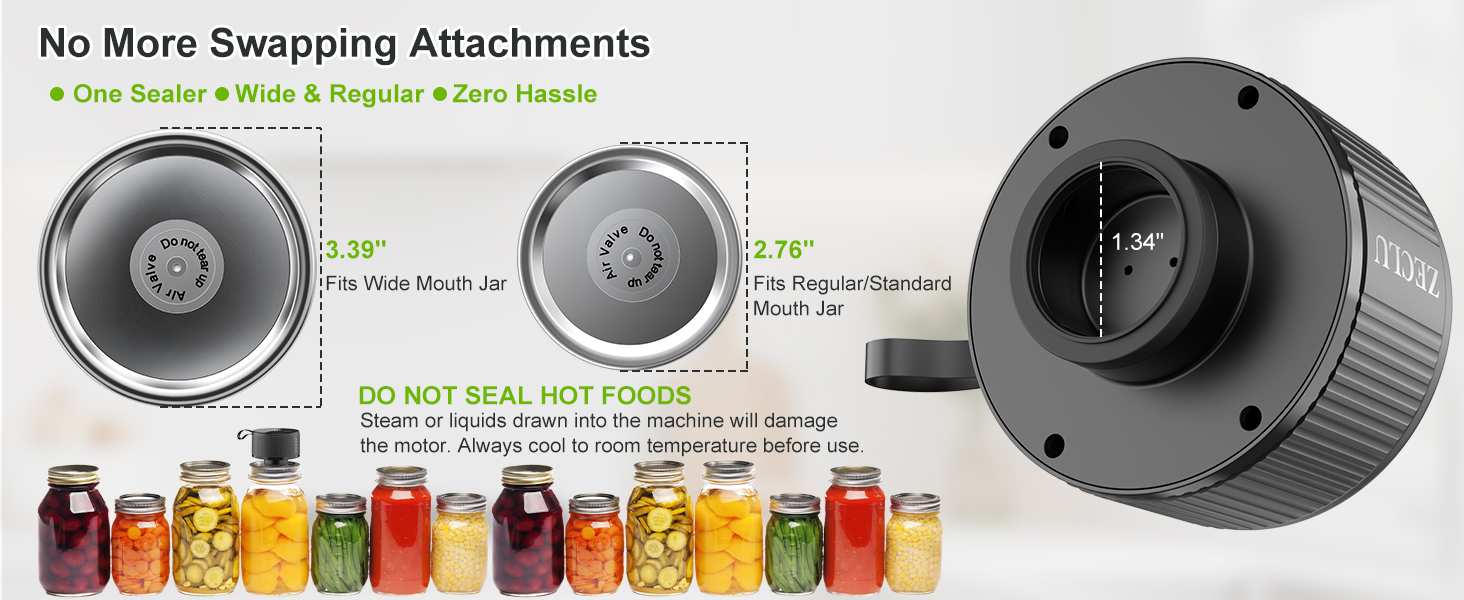 Electric Mason Jar Vacuum Sealer Kit