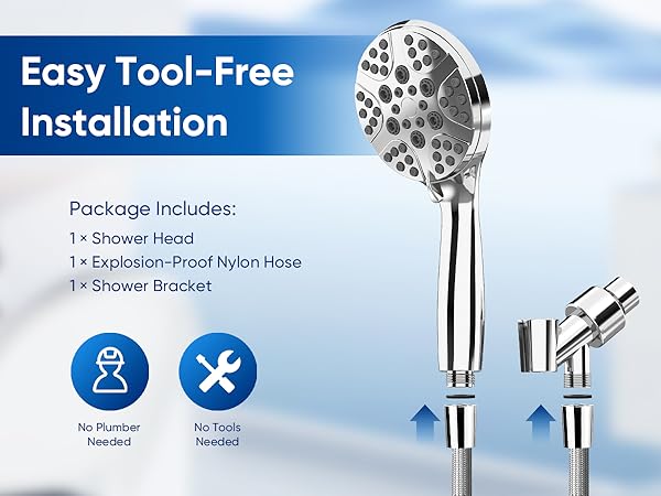 portable shower head