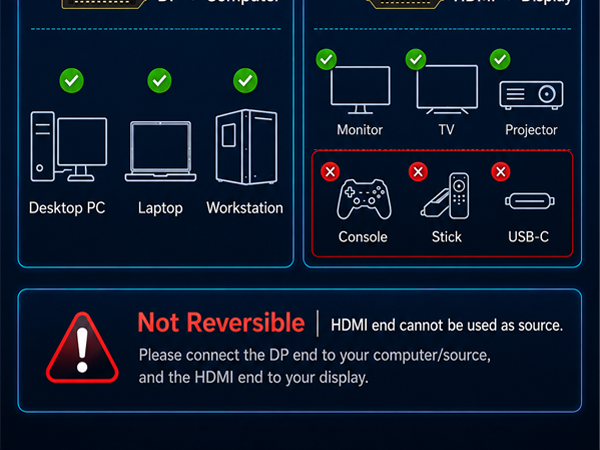 hdmi end cannot be used as source