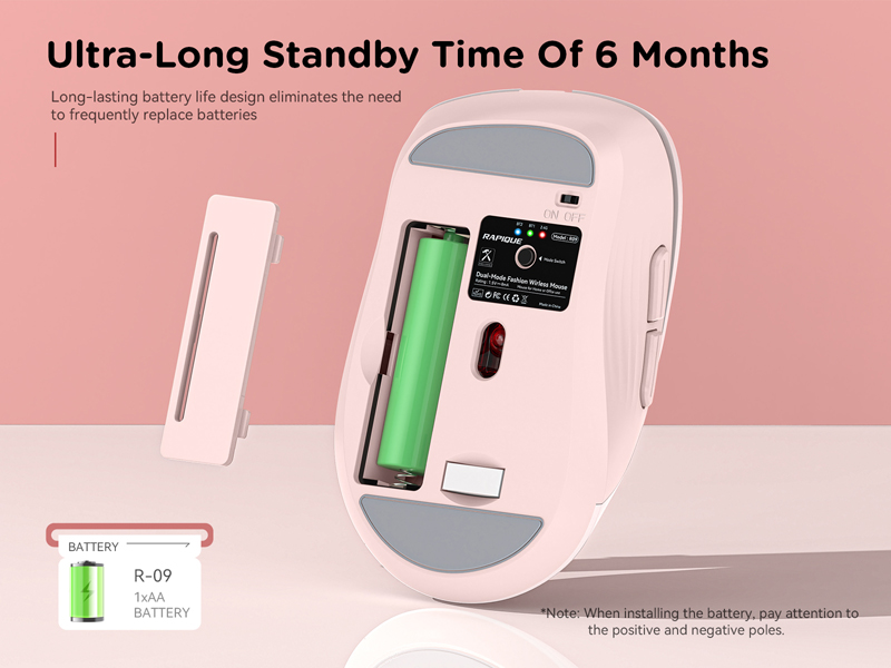 RAPIQUE R09 Bluetooth Wireless Mouse