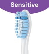 Brushmo e-Series Sensitive Replacement Toothbrush Heads, Compatible with Philips Sonicare Screw-o...