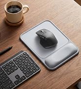 ErgoComfort Gel Mouse Pad with Wrist Rest
