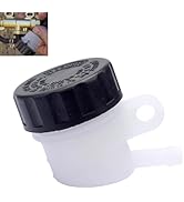 Bawkars Master Cylinder Fluid Oil Reservoir, Rear Brake Fluid Reservoir Clutch Tank Oil Cup, Univ...