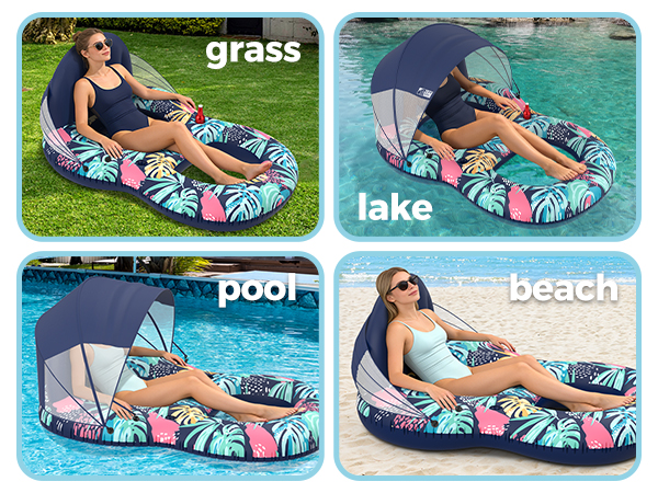inflatable pool floats