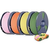 SUNLU High Speed PLA Classic 3D Filament 1.75mm,600mm/s High Toughness PLA Filament,Matte Texture...