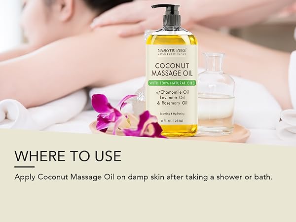 COCONUT MASSAGE OIL