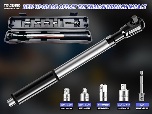 offset extension wrench impact