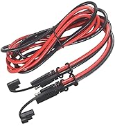 10Gauge Sae Extension Cable 10AWG - 10FT Sae to Sae Cable Battery Charger Extension Cord Heavy Du...